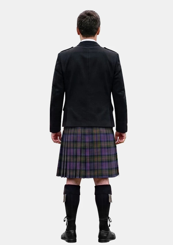 Traditional_MacDonell_of_Glengarry_Tartan_Kilt_and_Argyle_Jacket_Kilt_Outfits_back_image