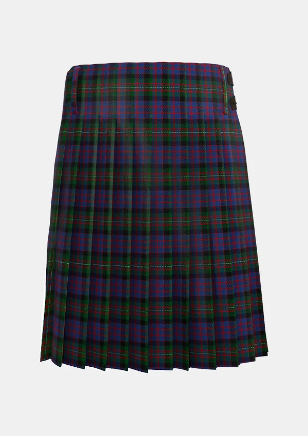 Traditional_MacDonell_of_Glengarry_Tartan_kilt_471_back_image_with_pleated_design_and_adjustable_buckles_for_men