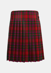 Traditional_MacDougall_1819_Tartan_567_kilt_back_image_with_pleated_design_and_adjustable_buckles_for_men