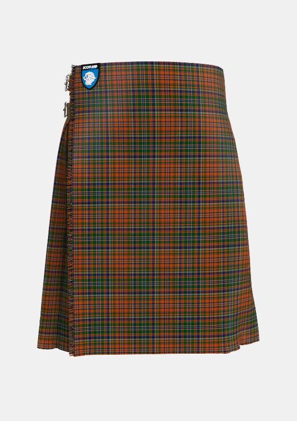 Traditional_MacDougall_1850_1_Tartan_8333_kilt_front_image_with_pleated_design_and_adjustable_buckles_for_men