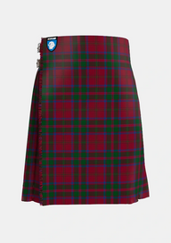 Traditional_MacDougall_1880_2_Tartan_6301_kilt_front_image_with_pleated_design_and_adjustable_buckles_for_men
