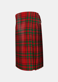 Traditional_MacDougall_1980_Tartan_1647_kilt_left_image_with_pleated_design_and_adjustable_buckles_for_men