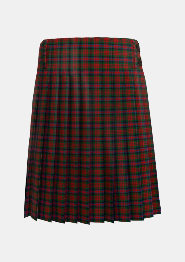 Traditional_MacDuff_3_Tartan_1351_kilt_back_image_with_pleated_design_and_adjustable_buckles_for_men
