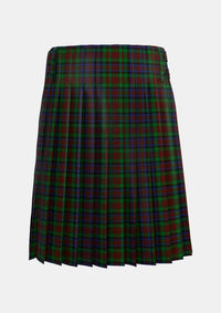 Traditional_MacDuff_Hunting_Tartan_1654_kilt_back_image_with_pleated_design_and_adjustable_buckles_for_men