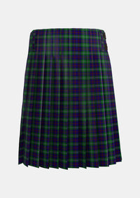 Traditional_MacEachain_Tartan_3359_kilt_back_image_with_pleated_design_and_adjustable_buckles_for_men