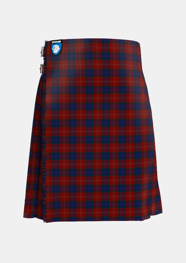 Traditional_MacEdward_MacGregor_Hastie_Tartan_1358_kilt_front_image_with_pleated_design_and_adjustable_buckles_for_men