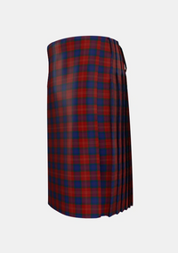 Traditional_MacEdward_MacGregor_Hastie_Tartan_1358_kilt_left_image_with_pleated_design_and_adjustable_buckles_for_men