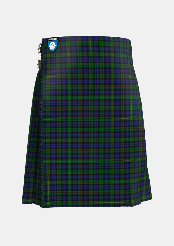 Traditional_MacEwen_Clans_Originaux_Tartan_6304_kilt_front_image_with_pleated_design_and_adjustable_buckles_for_men