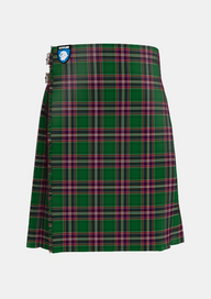 Traditional_MacFarlane_Hunting_Tartan_779_kilt_front_image_with_pleated_design_and_adjustable_buckles_for_men