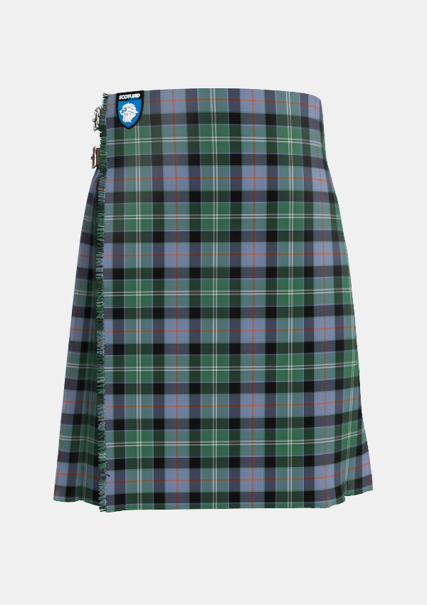 Traditional_MacFrog_Personal_Tartan_4561_kilt_front_image_with_pleated_design_and_adjustable_buckles_for_men