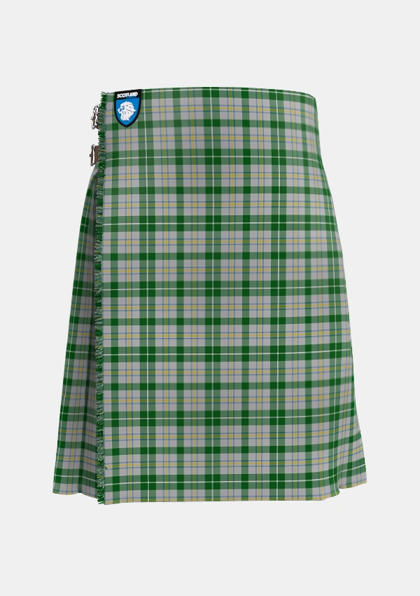 Traditional_MacGiboney_Dress_Tartan_3839_kilt_front_image_with_pleated_design_and_adjustable_buckles_for_men