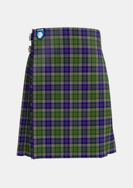 Traditional_MacGiboney_MacGibboney_Tartan_2693_kilt_front_image_with_pleated_design_and_adjustable_buckles_for_men