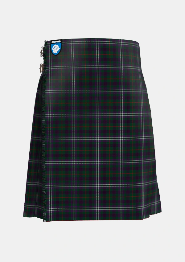 Traditional_MacGlynn_Tartan_6083_kilt_front_image_with_pleated_design_and_adjustable_buckles_for_men