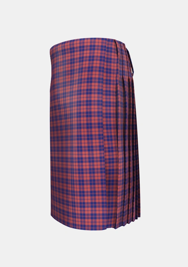 Traditional_MacGregor_of_Glengyle_Tartan_450_kilt_left_image_with_pleated_design_and_adjustable_buckles_for_men