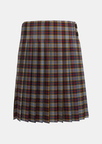 Traditional_MacInnes_Ancient_Hunting_Tartan_1614_kilt_back_image_with_pleated_design_and_adjustable_buckles_for_men