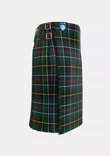 Traditional_MacInnes_Hunting_Tartan_kilt_right_image_with_pleated_design_and_adjustable_buckles_for_men