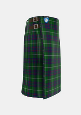 Traditional_MacIntyre_Hunting_Tartan_kilt_743_right_image_with_pleated_design_and_adjustable_buckles_for_men