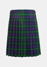 Traditional_MacIntyre_Inglis_Tartan_7114_kilt_back_image_with_pleated_design_and_adjustable_buckles_for_men
