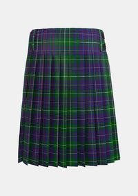 Traditional_MacIntyre_Inglis_Tartan_7114_kilt_back_image_with_pleated_design_and_adjustable_buckles_for_men