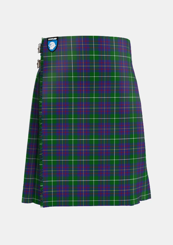 Traditional_MacIntyre_Inglis_Tartan_7114_kilt_front_image_with_pleated_design_and_adjustable_buckles_for_men
