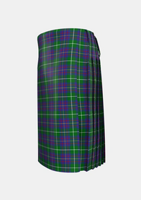Traditional_MacIntyre_Inglis_Tartan_7114_kilt_left_image_with_pleated_design_and_adjustable_buckles_for_men