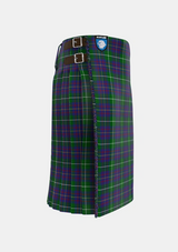 Traditional_MacIntyre_Inglis_Tartan_7114_kilt_right_image_with_pleated_design_and_adjustable_buckles_for_men