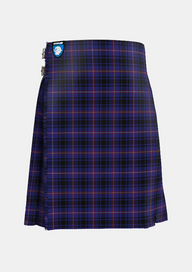 Traditional_MacIver_of_Strome_Tartan_kilt_5810_front_image_with_pleated_design_and_adjustable_buckles_for_men
