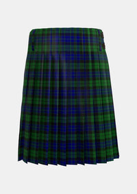 Traditional_MacKay_1_Tartan_703_kilt_back_image_with_pleated_design_and_adjustable_buckles_for_men