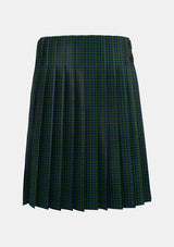 Traditional_MacKay_Yellow_stripe_Tartan_718_kilt_back_image_with_pleated_design_and_adjustable_buckles_for_men