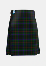 Traditional_MacKean_Hunting_Tartan_985_kilt_front_image_with_pleated_design_and_adjustable_buckles_for_men