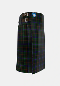 Traditional_MacKean_Hunting_Tartan_985_kilt_right_image_with_pleated_design_and_adjustable_buckles_for_men