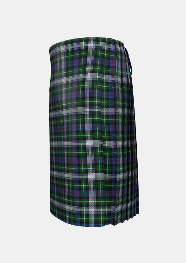 Traditional_MacKenzie_Dress_2_Tartan_1565_kilt_left_image_with_pleated_design_and_adjustable_buckles_for_men