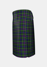 Traditional_MacKenzie_Morgan_Tartan_6068_kilt_left_image_with_pleated_design_and_adjustable_buckles_for_men