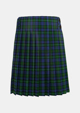 Traditional_MacKenzie_Vestiarium_Scoticum_Tartan_1959_kilt_back_image_with_pleated_design_and_adjustable_buckles_for_men