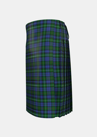 Traditional_MacKenzie_Vestiarium_Scoticum_Tartan_1959_kilt_left_image_with_pleated_design_and_adjustable_buckles_for_men