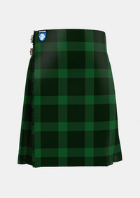 Traditional_MacKillen_Hunting_Tartan_2849_kilt_front_image_with_pleated_design_and_adjustable_buckles_for_men