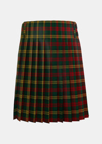 Traditional_MacKillen_Tartan_3422_kilt_back_image_with_pleated_design_and_adjustable_buckles_for_men