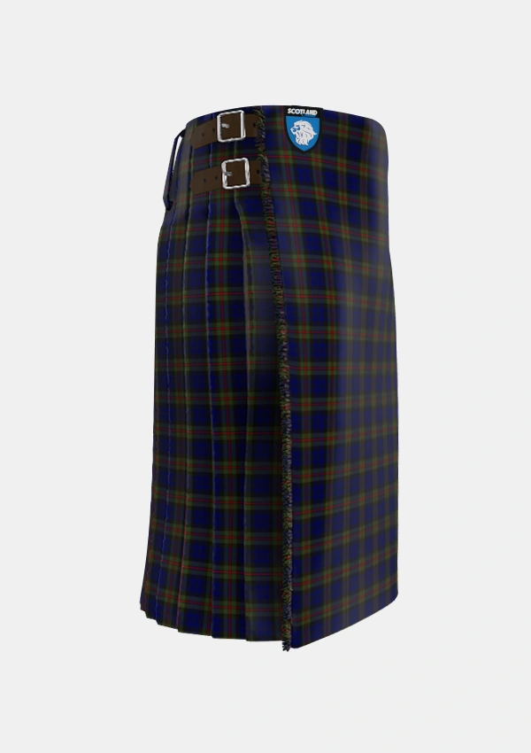 Traditional_MacKinlay_2_Tartan_218_kilt_right_image_with_pleated_design_and_adjustable_buckles_for_men