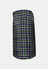 Traditional_MacKinlay_Dress_Tartan_4564_kilt_left_image_with_pleated_design_and_adjustable_buckles_for_men