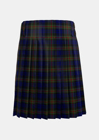 Traditional_MacKinlay_Tartan_kilt_218_back_image_with_pleated_design_and_adjustable_buckles_for_men