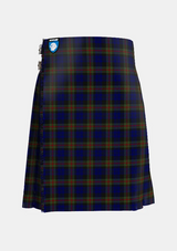 Traditional_MacKinlay_Tartan_kilt_218_front_image_with_pleated_design_and_adjustable_buckles_for_men