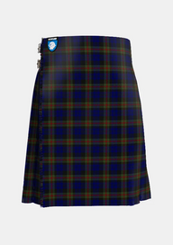 Traditional_MacKinlay_Tartan_kilt_218_front_image_with_pleated_design_and_adjustable_buckles_for_men