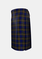 Traditional_MacKinlay_Tartan_kilt_218_left_image_with_pleated_design_and_adjustable_buckles_for_men