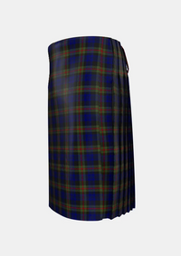 Traditional_MacKinlay_Tartan_kilt_218_left_image_with_pleated_design_and_adjustable_buckles_for_men