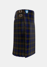 Traditional_MacKinlay_Tartan_kilt_218_right_image_with_pleated_design_and_adjustable_buckles_for_men