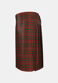 Traditional_MacKinnon_2_Tartan_540_kilt_left_image_with_pleated_design_and_adjustable_buckles_for_men