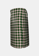Traditional_MacKinnon_Dress_Tartan_921_kilt_left_image_with_pleated_design_and_adjustable_buckles_for_men