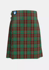 Traditional_MacKinnon_Hunting_Tartan_kilt_front_image_with_pleated_design_and_adjustable_buckles_for_men