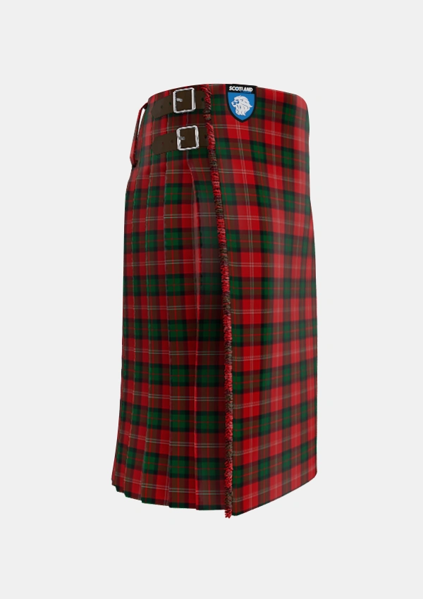 Traditional_MacKintosh_1842_Tartan_1842_kilt_right_image_with_pleated_design_and_adjustable_buckles_for_men
