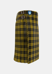 Traditional_MacLachlan_4_Tartan_1277_kilt_right_image_with_pleated_design_and_adjustable_buckles_for_men